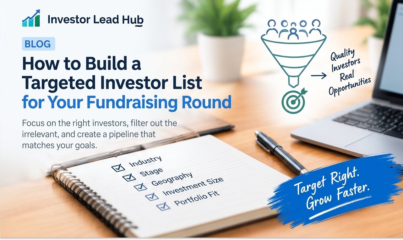 How to Build a Targeted Investor List for Your Fundraising Round
